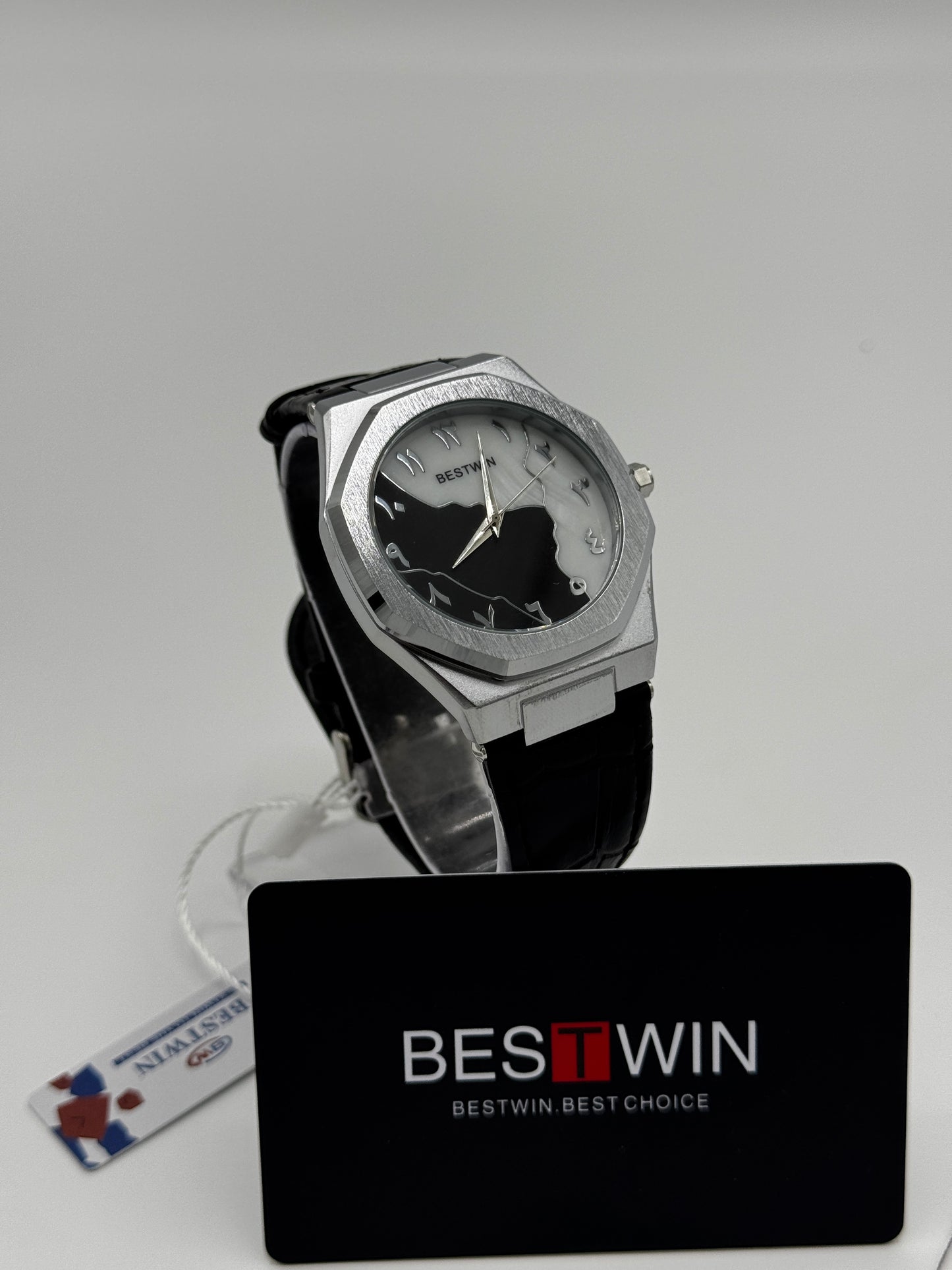 Bestwin Classic Silver & Black Dial
