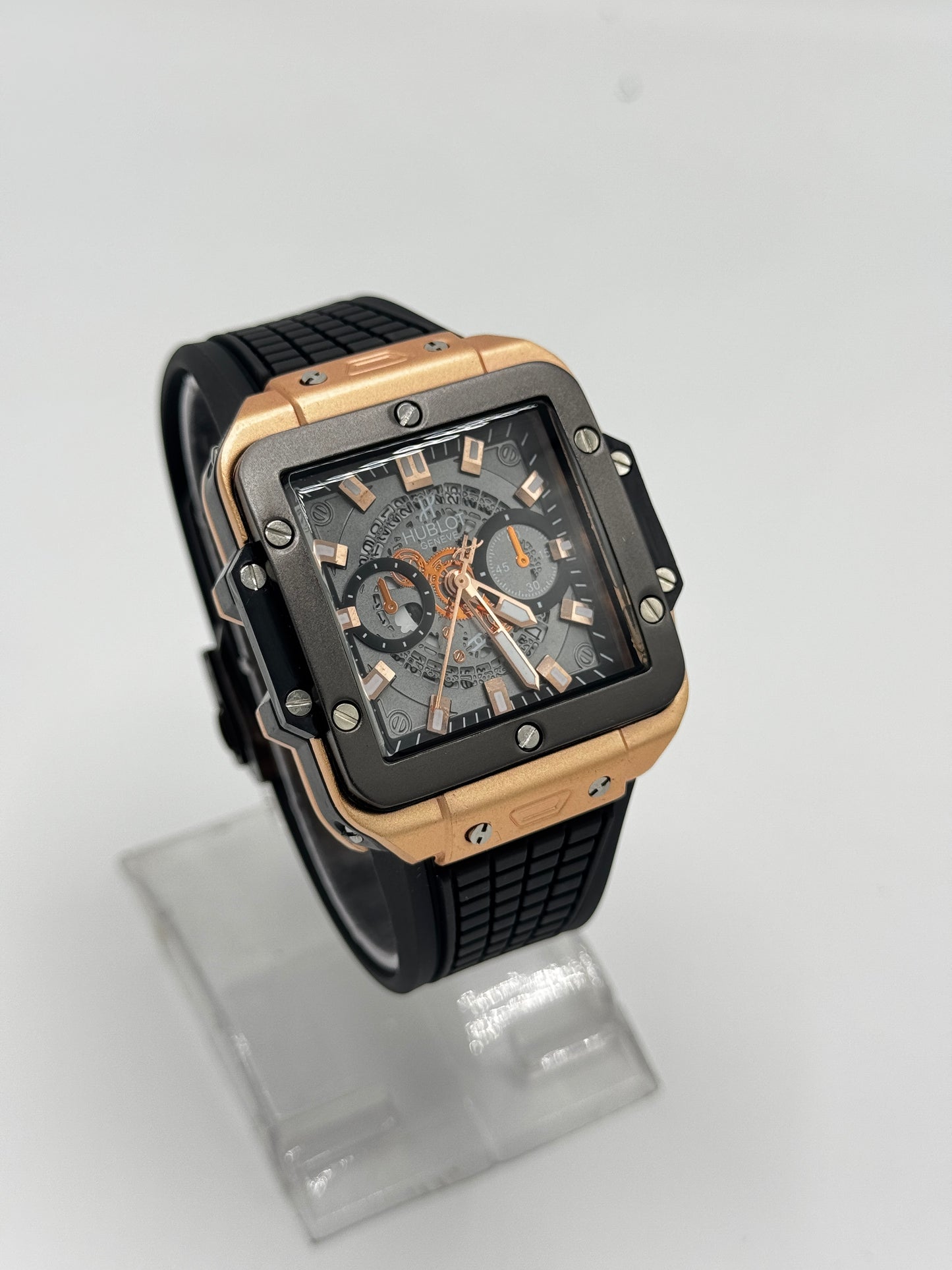 Hublot Square Chronograph – Two-Tone Edition