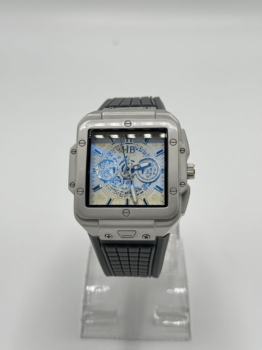 HB Square Chronograph Watch
