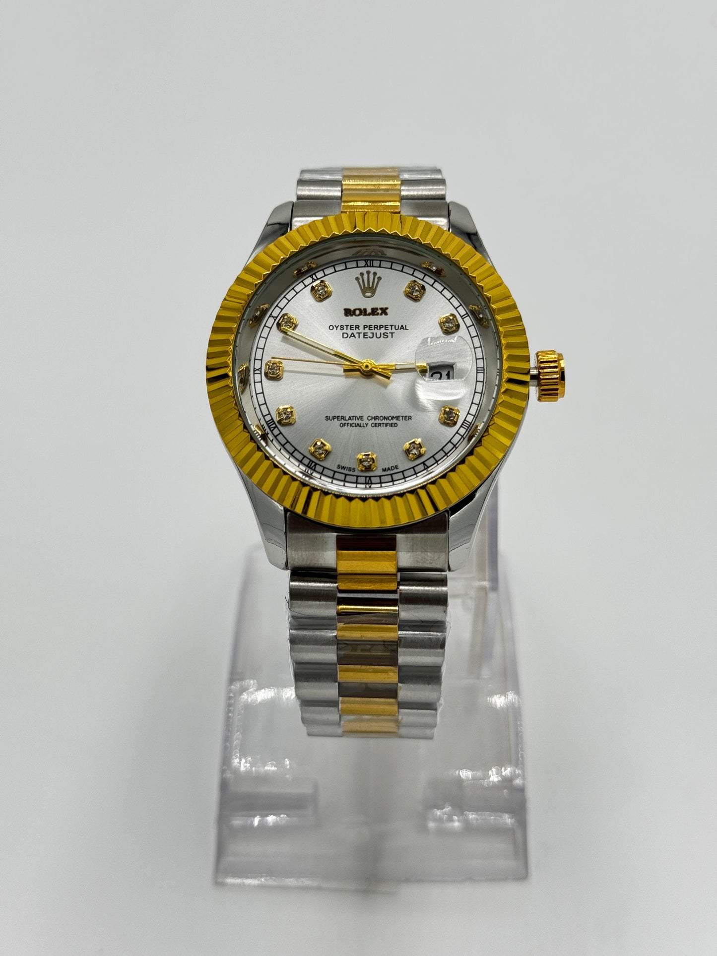 Rolex Date Just, Jubilee Chain, Double Tone