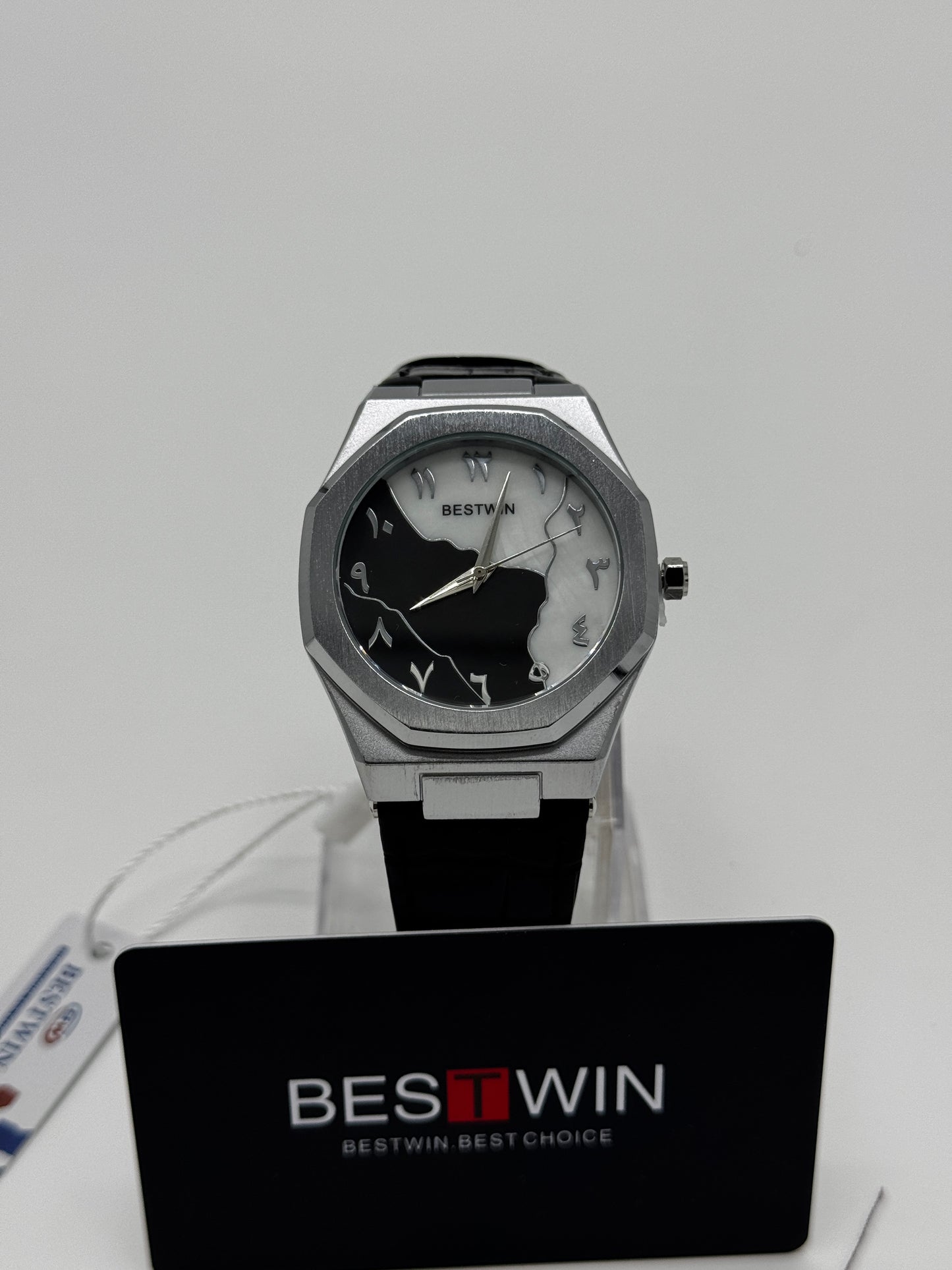 Bestwin Classic Silver & Black Dial