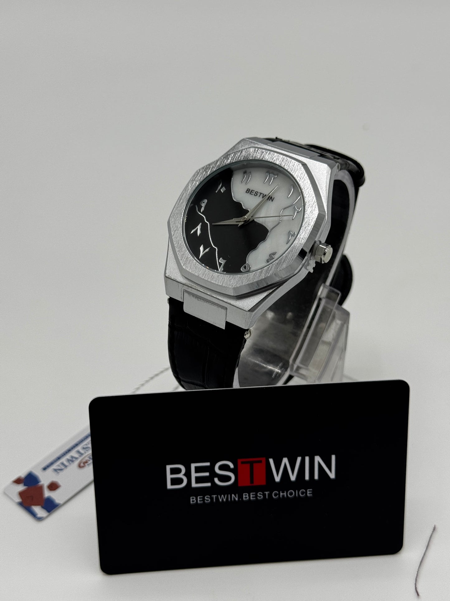 Bestwin Classic Silver & Black Dial