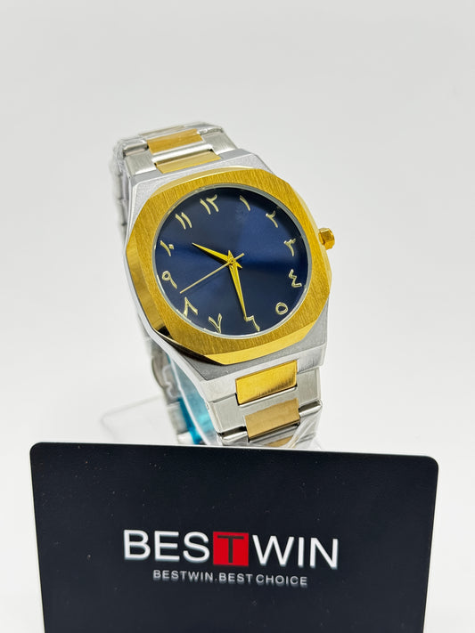 Bestwin Classic Two-Tone Arabic Dial Watch